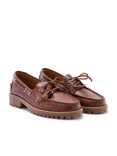Chaussures bateau femme