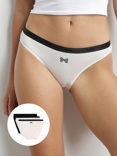 Lot de 3 culottes Les Pockets