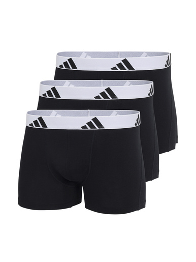 Lot de 3 boxers Active Flex - Adidas - Noir et blanc