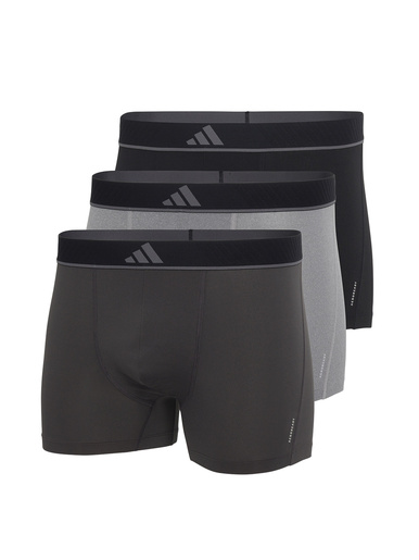 Lot de 3 boxers Active Micro Flex Eco - Adidas - Gris