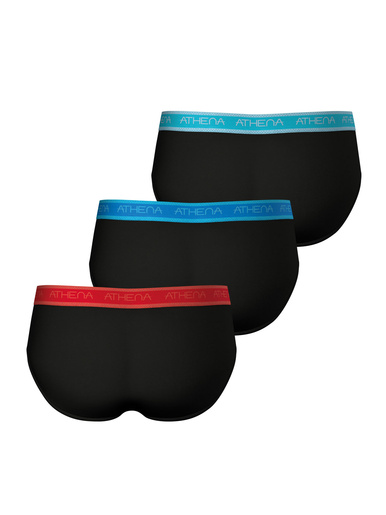 Lot de 3 slips coton confort