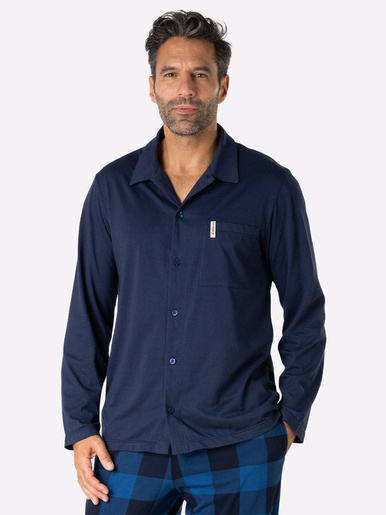 Pyjama Camper - Eminence - Marine/bleu prusse