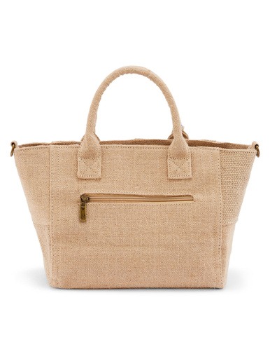 Sac style cabas en toile de jute