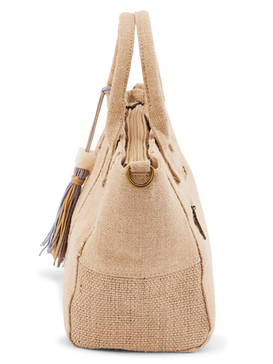 Sac style cabas en toile de jute