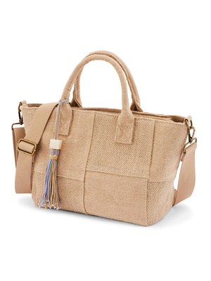 Sac style cabas en toile de jute