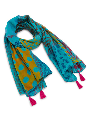 Etole fleurie en coton