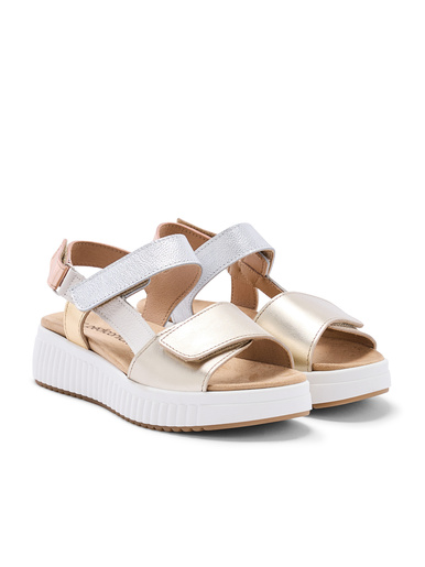 Sandales ouverture totale par scratchs