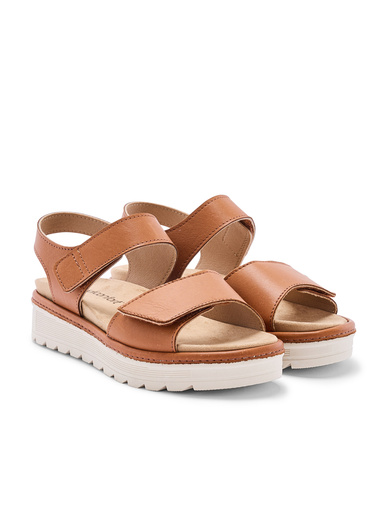 Sandales ouverture totale par scratchs