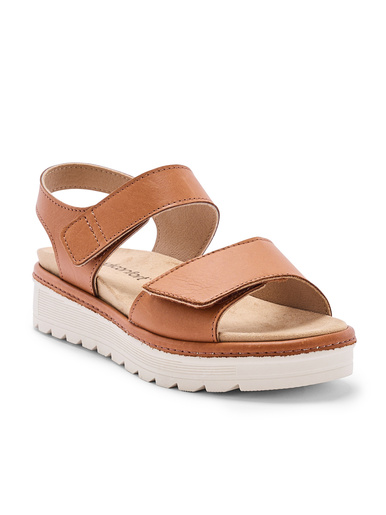 Sandales ouverture totale par scratchs