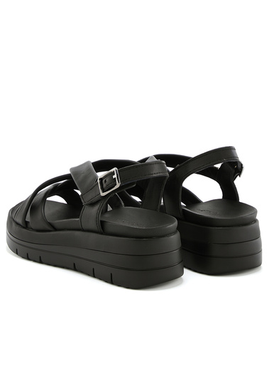 Sandales cuir à aérosemelle amovible