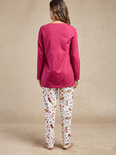 Lot de 2 pyjamas en jersey pur coton