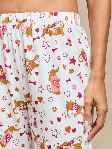 Lot de 2 pyjamas en jersey pur coton