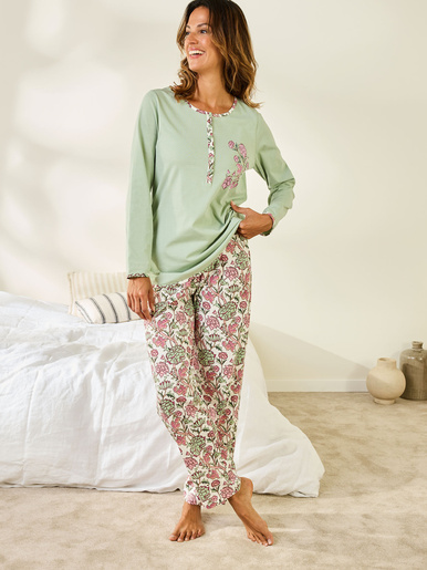 Pyjama en maille pur coton