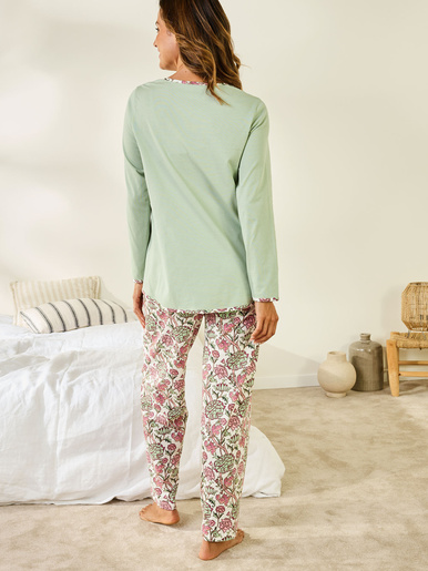 Pyjama en maille pur coton