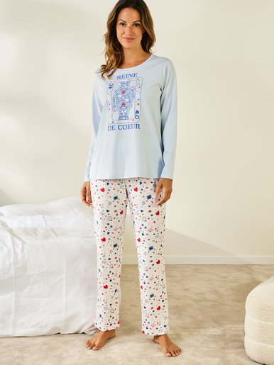 Tee-shirt de pyjama en coton