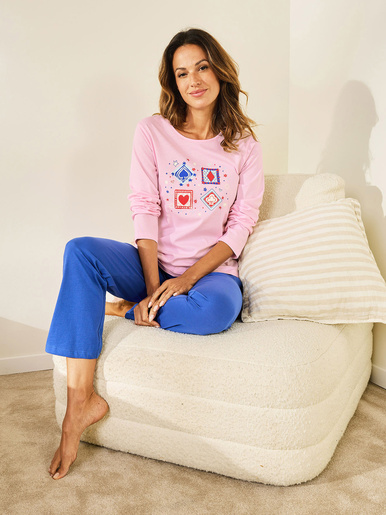 Tee-shirt de pyjama en coton