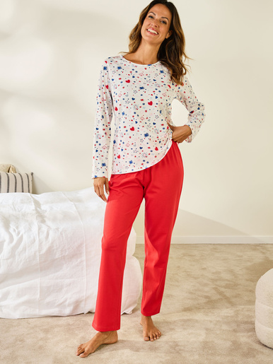 Pantalon de pyjama en coton