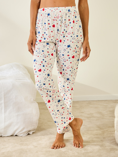 Pantalon de pyjama en coton