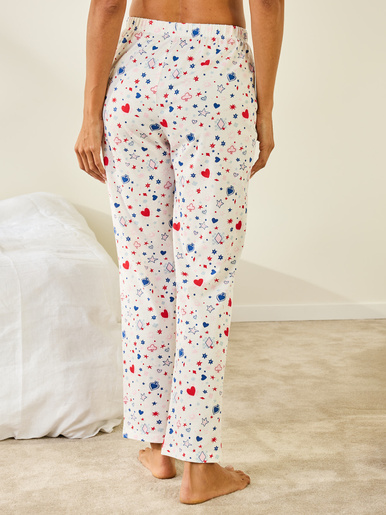 Pantalon de pyjama en coton
