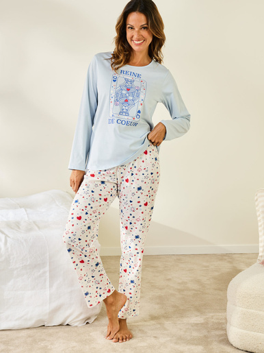 Pantalon de pyjama en coton