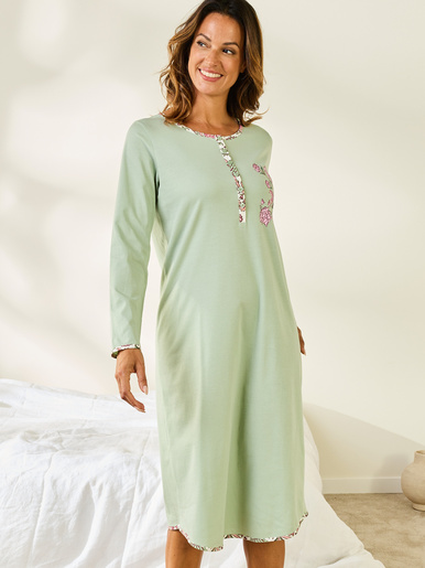 Chemise de nuit forme liquette