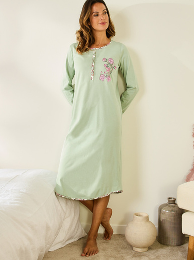Chemise de nuit forme liquette