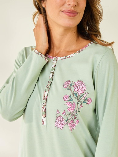 Chemise de nuit forme liquette