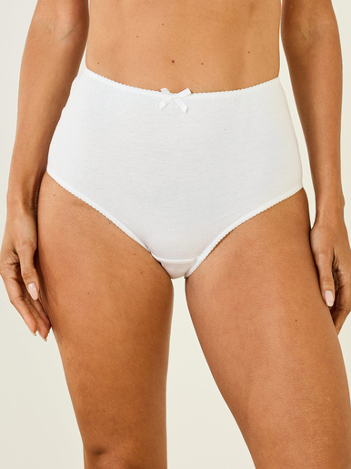 Lot de 6 culottes maxi pur coton
