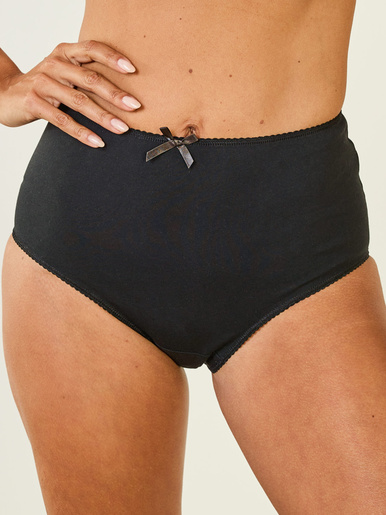 Lot de 6 culottes maxi pur coton