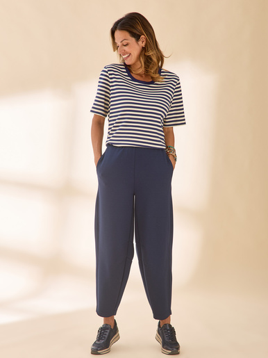 Pantalon en maille entièrement élastiqué