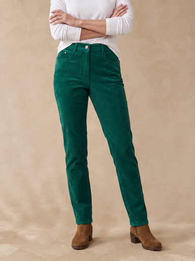 Pantalon velours côtelé coupe droite