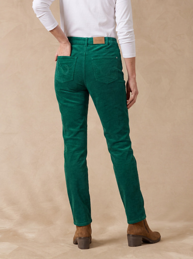 Pantalon velours côtelé coupe droite