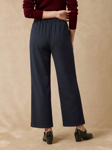 Pantalon 7/8 taille haute pont