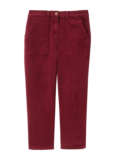 Pantalon cargo 7/8ème élastiqué