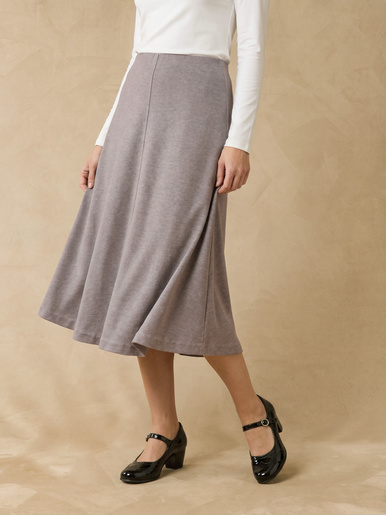 Jupe ample maille milano