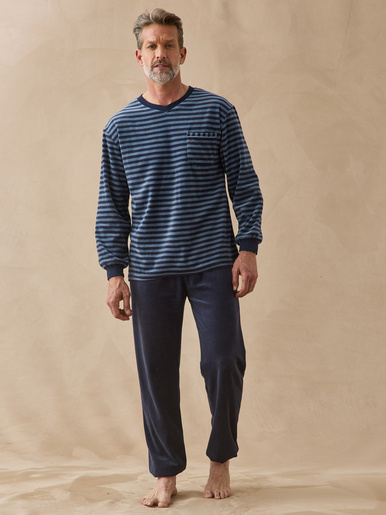 Pyjama en maille velours