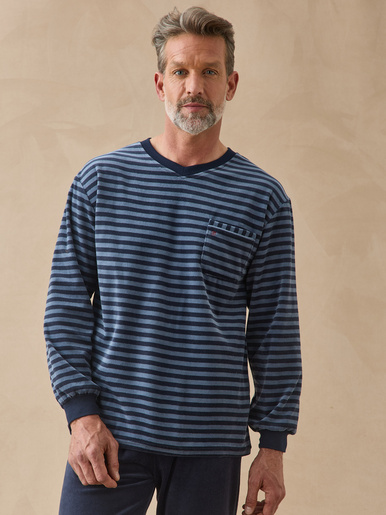 Pyjama en maille velours
