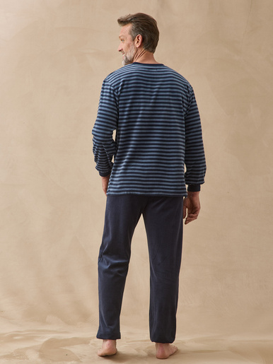 Pyjama en maille velours