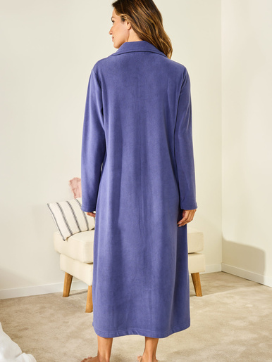 Robe de chambre en maille polaire