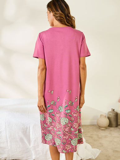 Chemise de nuit manches longues
