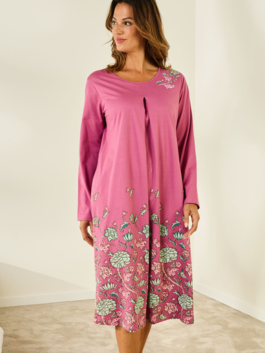 Chemise de nuit manches courtes