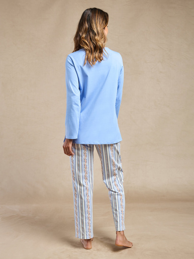 Pyjama en maille jersey pur coton