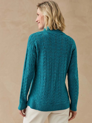 Pull col camionneur zippé