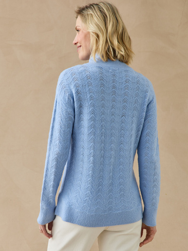 Pull col camionneur zippé