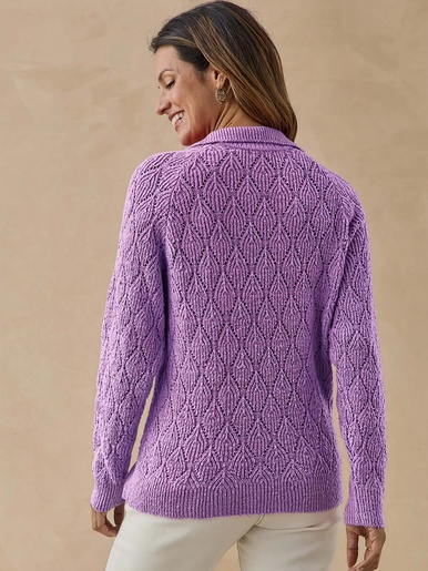 Pull col camionneur boutonné