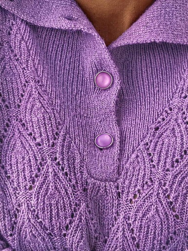 Pull col camionneur boutonné