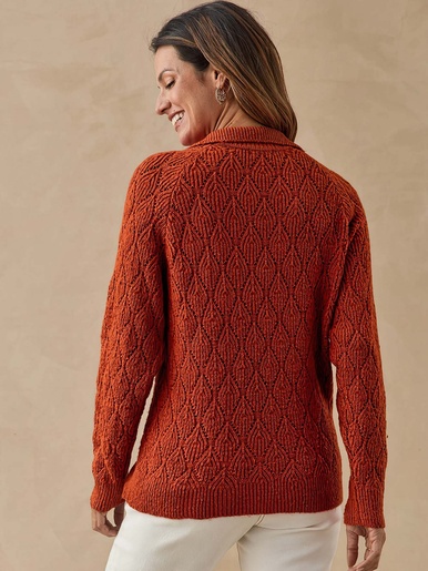 Pull col camionneur boutonné