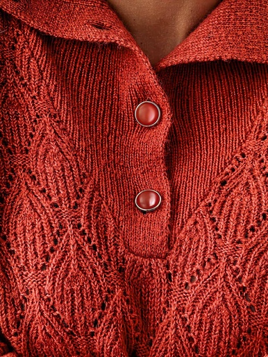 Pull col camionneur boutonné