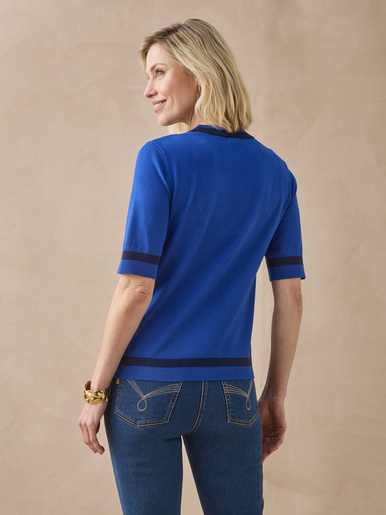 Pull manches courtes
