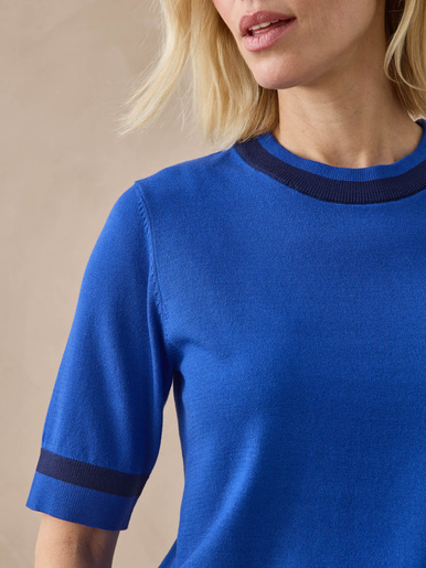 Pull manches courtes